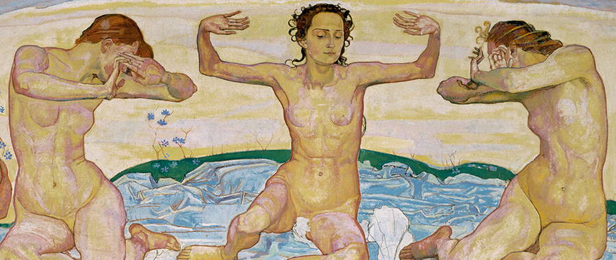 Ferdinand Hodler, Le Jour, 1899-1900, Musée des Beaux-Arts de Berne, Etat de Berne